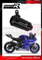 Laděný výfuk DOMINATOR YAMAHA YZF R6 17-22 KONCOVKA GPS ČERNÁ