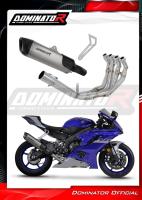 Laděný výfuk DOMINATOR YAMAHA YZF R6 17-20 Kompletní systém koncovka HP6